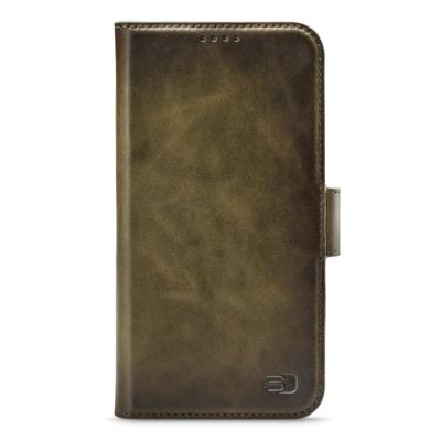 Senza Desire Leather Wallet Apple iPhone 11 Pro Burned Olive