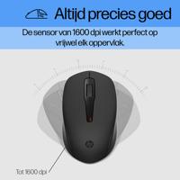 HP 150 Zwart bedraad toetsenbord en muis, AZERTY, nauwkeurig en ergonomisch, stil toetsenbord, ultraplatte toetsen voor snel typen - thumbnail