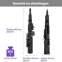 Yamaha YDS-120 digitale saxofoon - thumbnail