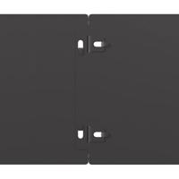 Gazonranden 50 st 15x103 cm koudgewalst staal zwart - thumbnail