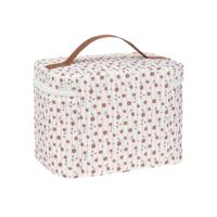 Lässig Nursery Caddy To Go / Luiertas - Flowers white - thumbnail