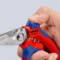 Knipex Elektriciens-/ambachtsschaar | lengte 160 mm meercomponenten-mantels | 1 stuk - 95 05 20 SB - 95 05 20 SB - thumbnail