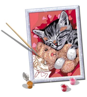 Ravensburger creart serie D peaceful kitten