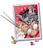 Ravensburger creart serie D peaceful kitten - thumbnail