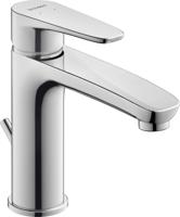 Duravit B.1 Eéngreepswastafelmengkraan M 17 cm Chroom met Waste - thumbnail