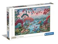 Clementoni High Quality Collection Puzzel Vredig Oerwoud 2000 Stukjes - thumbnail