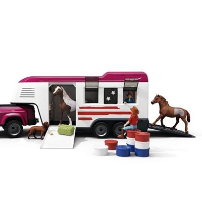 schleich Lakeside-truck met aanhangwagen 42705