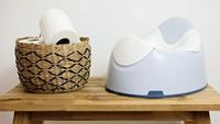 Ergonomisch toiletpotje voor baby's BEABA groenblauw - thumbnail