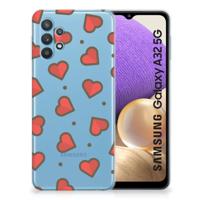 Samsung Galaxy A32 5G | TPU bumper | Hearts - thumbnail