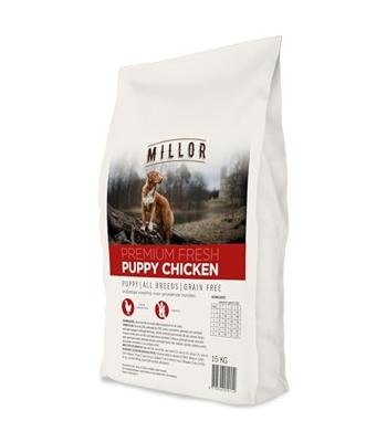 Millor premium extruded fresh puppy chicken grain free