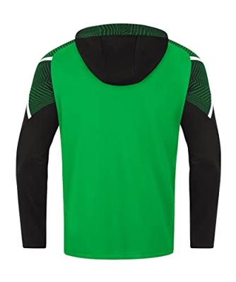 JAKO 6822 Jas Met Kap Performance - Zachtgroen/Zwart - M