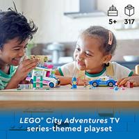 Lego city - 60314 ice cream launcher met politiewagen - thumbnail