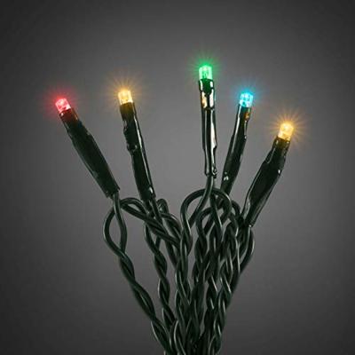 Konstsmide 6355-520 Micro-lichtketting Binnen werkt op het lichtnet (optioneel) Aantal lampen 200 LED RGB Verlichte lengte: 13.93 m Dimbaar