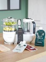 Set met 20 herbruikbare flessen BABYMOOV blauw - thumbnail