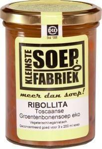 Kleinstesoepfabr Ribollita Toscaanse bonensoep eko bio (400 gr)