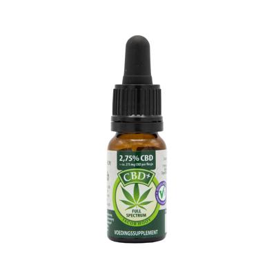 Jacob Hooy CBD Plus olie 10 Milliliter