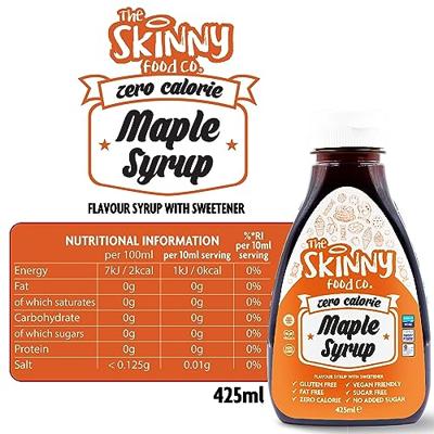 Skinny Syrup Maple Syrup (425 ml) Skinny Syrup Maple Syrup (425 ml)
