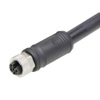 Molex 1205000328 Sensor/actuator connector, geassembleerd Aantal polen (sensoren): 4 Bus, recht 1 m 1 stuk(s) Bag - thumbnail