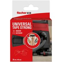 Fischer GOW 560903 Textieltape Zwart (l x b) 25 m x 48 mm 1 stuk(s) - thumbnail