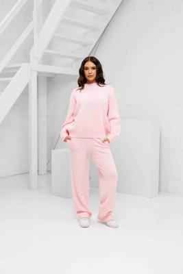 Malelions Oversized Knitted Trainingspak Dames Roze - Maat S - Kleur: Roze | Soccerfanshop