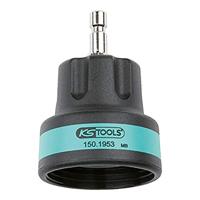 KS Tools 150.1953 Koelvloeistofkoelingsadapter M46 x 3,0, turkoois - thumbnail