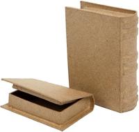 Creativ Company Boeken, afm 8x11,5x2,5 cm, 2 stuk/ 1 set - thumbnail