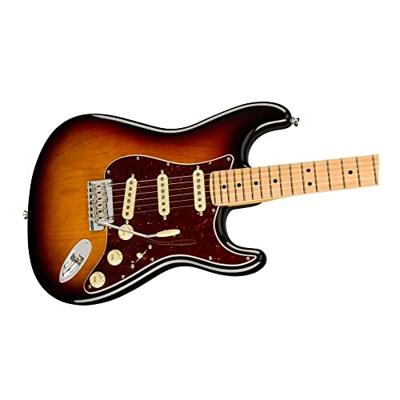 Fender American Professional II Stratocaster 3-Tone Sunburst MN elektrische gitaar met koffer