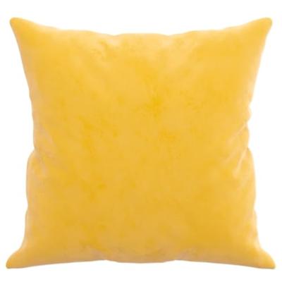 VidaXL Sierkussens 2 st 40x40 cm fluweel geel VidaXL Sierkussens 2 st 40x40 cm fluweel geel