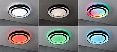 Paulmann 70545 Rainbow LED-plafondlamp LED LED 19.25 W Zwart, Wit