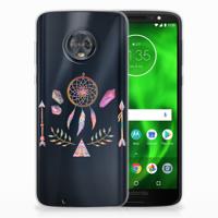 Motorola Moto G6 Telefoonhoesje met Naam Boho Dreamcatcher - thumbnail