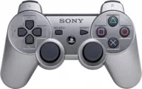 Sony Wireless Dual Shock 3 Controller (Silver) - thumbnail