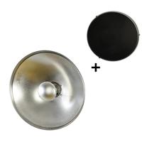StudioKing beauty dish zilver sk-bd420 42 cm met honingraat - thumbnail