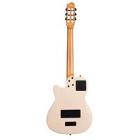 Godin Multiac Mundial Ozark Cream elektrisch-akoestische klassieke gitaar met gigbag - thumbnail