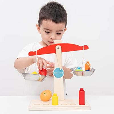 New Classic Toys houten weegschaal - thumbnail
