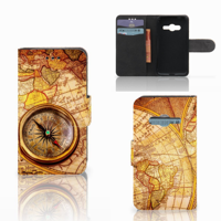 Samsung Galaxy Trend 2 Flip Cover Kompas - thumbnail