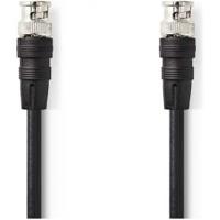 BNC-Videokabel | BNC Male - BNC Male | 2,0 m | Zwart - thumbnail