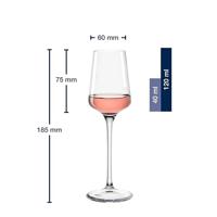 Leonardo Puccini Grappa glazen 120 ml 6stuks - thumbnail