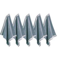 Byrklund Keukendoek Dry Hands Blauw - 5 stuks - thumbnail