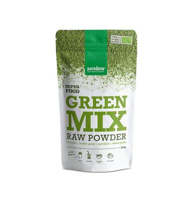 Purasana Green Mix Raw Powder