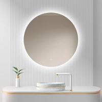 Loxa - Ronde Badkamerspiegel Lena met Led 50cm - Dimbaar - Condensvrij vlak - Duurzame kwaliteit - Eenvoudige installatie - thumbnail