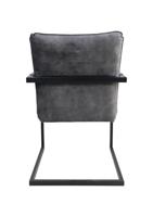 HSM - HSM Collection-Eetkamerstoel Boston S|2-56x68x89-Donker - thumbnail