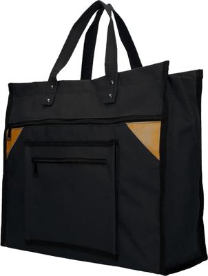 Stevige Boodschappentas Basic Breed Zwart