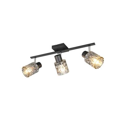 Trio PlafondlampJack zwart 3-lichts - R86423032