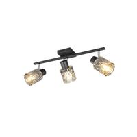 Trio PlafondlampJack zwart 3-lichts - R86423032 - thumbnail