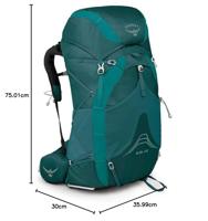Osprey Eja 48 Backpack Dames Deep Teal WM/L - thumbnail