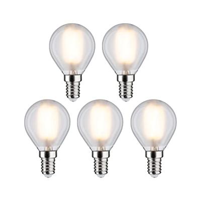Paulmann 29097 LED-lamp Energielabel F (A - G) E14 Kogel 4.8 W Warmwit (Ø x h) 45 mm x 78 mm 5 stuk(s) Paulmann 29097 LED-lamp Energielabel F (A - G) E14 Kogel 4.8 W Warmwit (Ø x h) 45 mm x 78 mm 5 stuk(s)