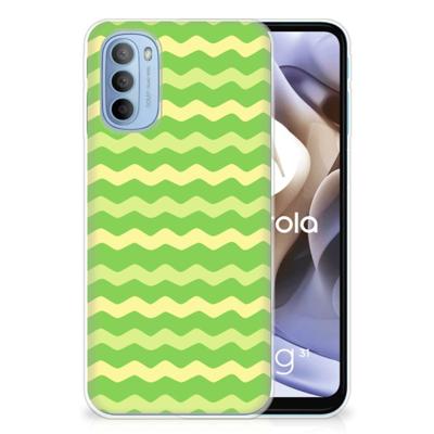 Motorola Moto G31 | G41 | TPU bumper | Waves Green
