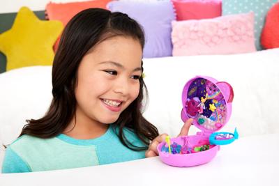 Polly Pocket - Ruimteverkenningsspeelset - Reisspeelgoed - Polly Pocket - JCB18 Polly Pocket - Ruimteverkenningsspeelset - Reisspeelgoed - Polly Pocket - JCB18