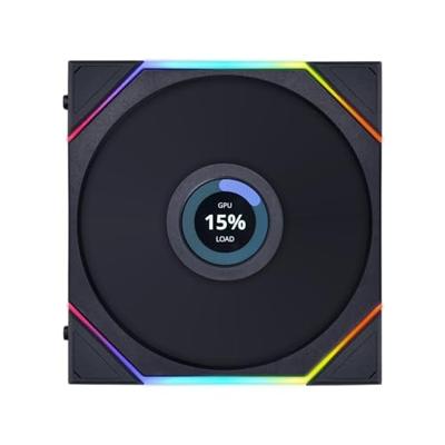 Lian Li UNI FAN TL LCD Computer behuizing Ventilator 14 cm Zwart