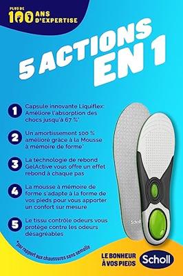 Scholl Liquiflex inlegzool dagelijks large (1 Paar)